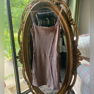 Reformation Spaghetti Strap Bodycon Midi Dress